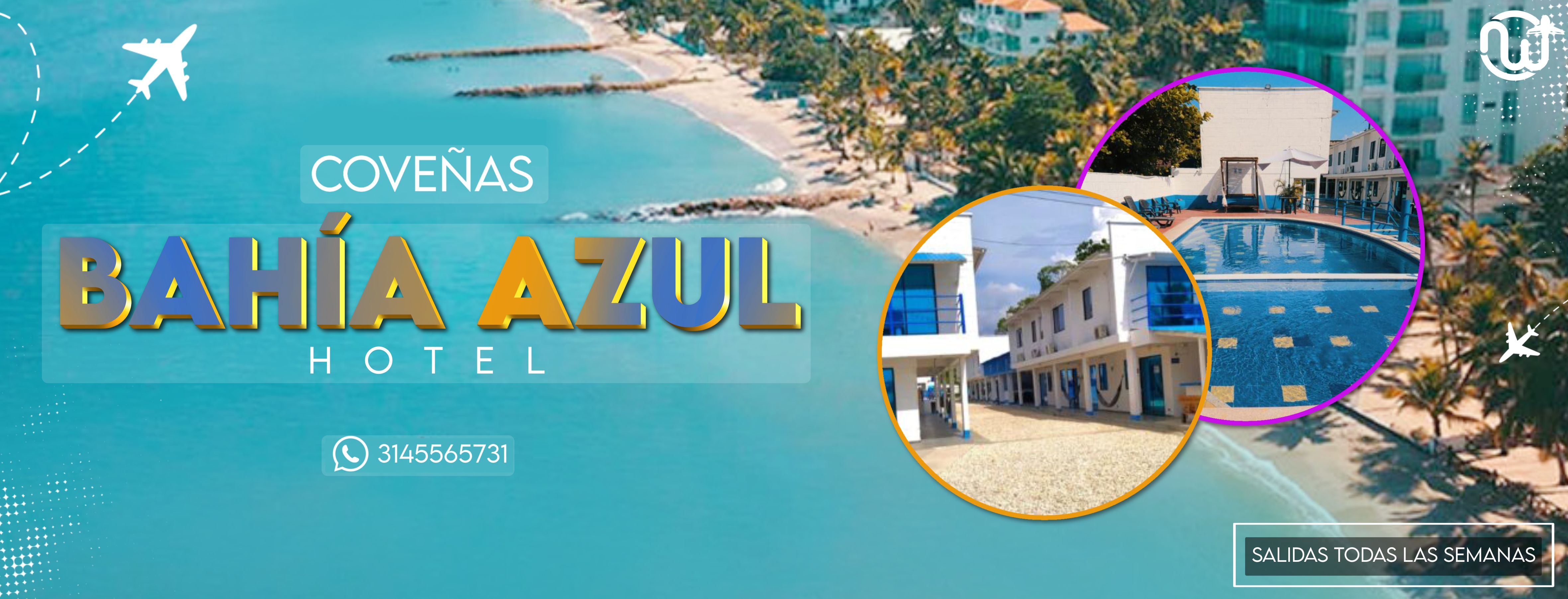 Promición en tiquetes aereos y terrestes, Wonders Travel